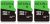 Lot de 3 Cartes MicroSD 32 Go