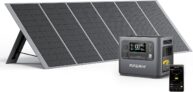 AFERIY Generateur Electrique Portable 2400W + Panneau Solaire 400W