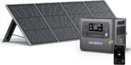AFERIY Générateur Solaire 2400W avec 200W Panneau Solaire