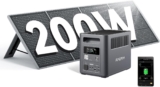 AFERIY P180 1024Wh + Panneau Solaire Pliable 200W