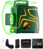 ALEAPOW Niveau Laser Vert 2 x 360°