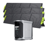 Ampace Andes 1500 Portable Power Station 1462Wh + 3x SP200 200W 