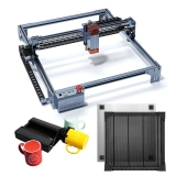 Atomstack A10 V2 + rouleau rotatif + nid d’abeille
