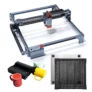 Atomstack A10 V2 + rouleau rotatif + nid d’abeille