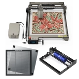 Atomstack S40 Pro 40W + Air assist + rouleau rotatif + table nid d’abeille