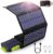 Batterie Externe Solaire 20000mAh avec 4 Panneaux Solaires