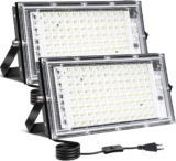 CREATESTAR Projecteur extérieur LED x2