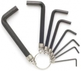 Perel 1620–8 Clé Allen, Taille 1,5 mm – 6 mm (Lot de 8)