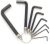 Perel 1620–8 Clé Allen, Taille 1,5 mm – 6 mm (Lot de 8)