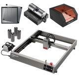 Creality Falcon2 22W + nid d’abeilles + rouleau rotatif + couverture + réhausseurs