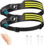 DAWINSIE Lampe Frontale LED Rechargeable