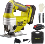 DEWINNER Scie Sauteuse sans-fil 20V