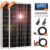 DOKIO 2PC Panneau Solaire 100W 18V