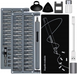 E·Durable Tournevis de précision Electrique 64pcs