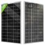 ECO-WORTHY Panneau Solaire Bifacial 12V