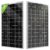 ECO-WORTHY Panneau Solaire Bifacial 12V