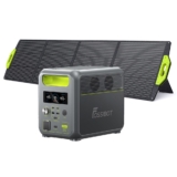FOSSIBOT F1200 + SP200 Panneau Solaire Pliable