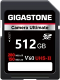 GIGASTONE UHS-II V60 512 Go Carte SD