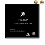 HICTOP Buildtak 300×300 mm