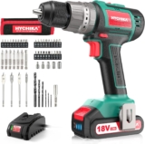 HYCHIKA Perceuse Visseuse Sans Fil 60Nm