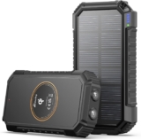 Hiluckey Chargeur Solaire 26800mAh