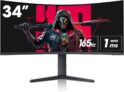 KOORUI Écran PC Gaming Incurvé 34 Pouces