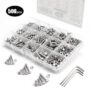 Kit 500 pcs M3 M4 M5