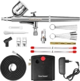 Kit Aérographe Complet Gocheer Mini Compresseur