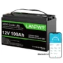 LANPWR 12V 100Ah 1280Wh