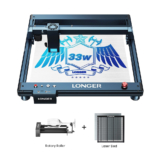 LONGER Laser B1 30W + Laser Bed + Rotary Roller with Bracket