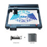 LONGER Laser B1 30W + Laser Bed + Rotary Roller with Bracket