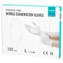 Lot de 100 gants jetables en nitrile EUROPAPA