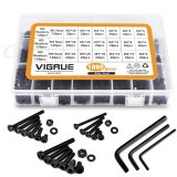 Kit 1080pcs M2 M3 M4 Acier Carbone