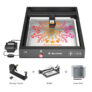 Mecpow X4 22W + Laser Bed + Rotary  + Rotary Chuck