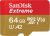 MicroSD SanDisk Extreme 64Go