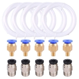 Tubes PTFE + Pneufits (x5)