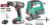 Perceuse Visseuse Sans Fil 60Nm HYCHIKA 18V + Scie sauteuse 800W