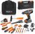 Perceuse Visseuse sans fil Tacklife + kit d’outils 56 accessoires