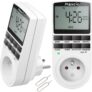Prise Programmable Digitale 16A MAXCIO x2