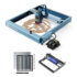 SCULPFUN SF-A9 20W Laser Cutter + Rotary Roller + Laser Bed + Camera + Fireproof Enclosure