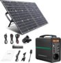 SWAREY Générateur Electrique Portable 166Wh avec panneaux solaires