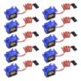 10pcs Mini Servo Moteur 9g RC robot
