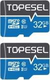Cartes Mémoires MicroSDHC 32Go x2