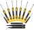 Tournevis Torx 12 en 1