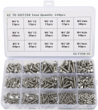 Kit Vis & Ecrou Inox M3 M4 M5 M6 + boite