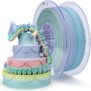 ZIRO Filament PLA Mat Rainbow Macaron