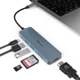 Adaptateur USB C Hub 6 en 1