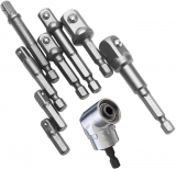 Adaptateur Visseuse à angle + adaptateurs douilles