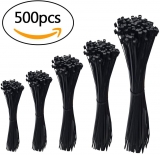Attaches de câble x500pcs