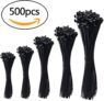 Attaches de câble x500pcs